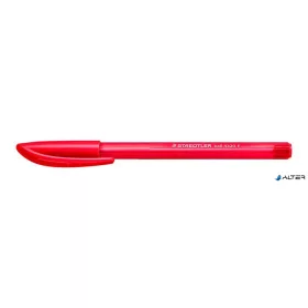   Golyóstoll, 0,3 mm, kupakos, STAEDTLER 'Ball 432', piros