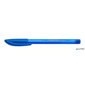   Golyóstoll, 0,3 mm, kupakos, STAEDTLER "Ball 432", kék