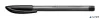 Golyóstoll, 0,3 mm, kupakos, STAEDTLER "Ball 432", fekete