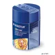 Hegyező, kétlyukú, tartályos, STAEDTLER "Noris 512 F", kék