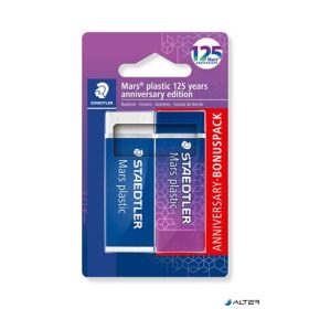   Radír, STAEDTLER "Mars® Plastic 526, 125 years", kék-lila