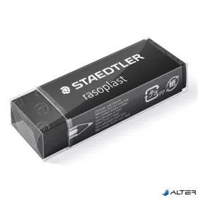 Radír, STAEDTLER "Rasoplast B20", fekete