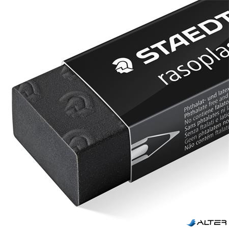 Radír, STAEDTLER "Rasoplast B20", fekete