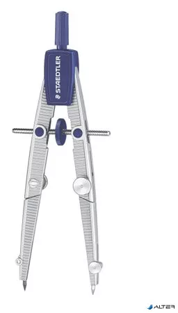 Körző készlet, precíziós, 3 darabos, STAEDTLER 'Noris 550 01/02'