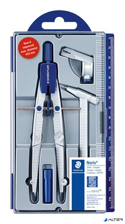 Körző készlet, precíziós, 4 darabos, STAEDTLER 'Noris 550 02'