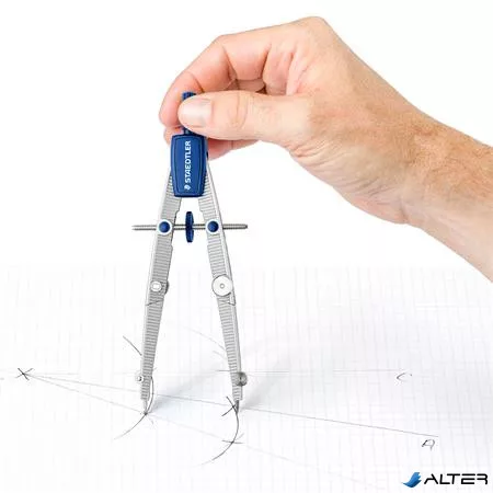 Körző készlet, precíziós, 4 darabos, STAEDTLER 'Noris 550 02'