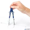 Körző készlet, precíziós, 4 darabos, STAEDTLER "Mars® comfort 552"