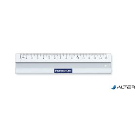 Vonalzó, alumínium, 15 cm, STAEDTLER 'Mars 563'