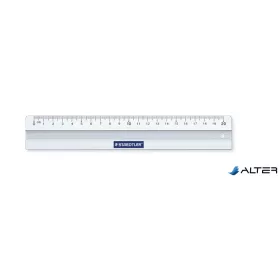 Vonalzó, alumínium, 20 cm, STAEDTLER 'Mars 563'