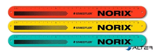 Vonalzó, rugalmas, csuklóra pattintható, 30 cm, STAEDTLER, "Norix® 565"