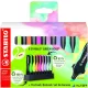 Szövegkiemelő készlet, 2-5 mm, STABILO "Green Boss Pastel", 8 db-os asztali készlet
