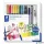 Ecsetirón készlet, kétvégű, STAEDTLER "Mixed Set 5", 8 különböző szín