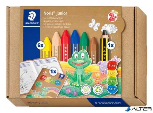 Vegyes színező készlet, STAEDTLER "Noris® junior 61 C1"