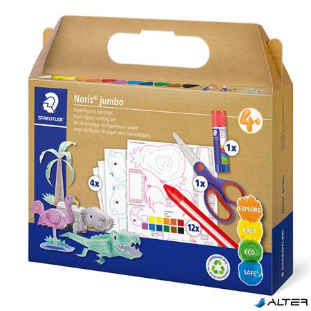 Papírfigurás kreatív készlet, STAEDTLER "Noris® jumbo 61 C4"
