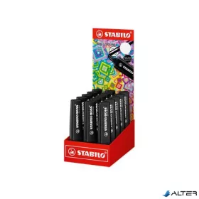   Szövegkiemelő display, marker, 2-5 mm, STABILO 'BOSS original NatureCOLORS', fekete