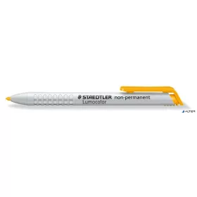   Jelölőkréta adagoló, mindenre író, lemosható (omnichrom), STAEDTLER "Lumocolor 768", sárga