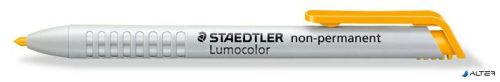Jelölőkréta adagoló, mindenre író, lemosható (omnichrom), STAEDTLER 'Lumocolor 768', sárga