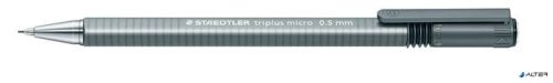 Nyomósirón, 0,5 mm, STAEDTLER "Triplus Micro 774", szürke
