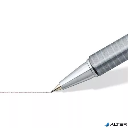 Nyomósirón, 0,5 mm, STAEDTLER "Triplus Micro 774", szürke