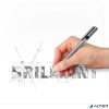 Nyomósirón, 0,5 mm, STAEDTLER "Triplus Micro 774", szürke