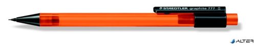 Nyomósirón, 0,5 mm, STAEDTLER 'Graphite 777', narancssárga