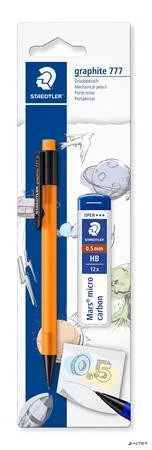 Nyomósirón és grafitbél, 0,5 mm, STAEDTLER "Graphite 777", vegyes színek