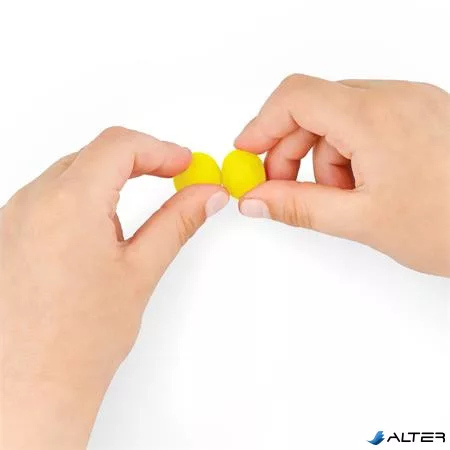 Modellező gyurma készlet, STAEDTLER 'Noris® junior 813', 4 különböző neon szín