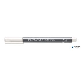 Dekormarker, 1-6 mm, STAEDTLER '8321', fehér