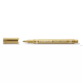   Dekormarker, 1-2 mm, kúpos, STAEDTLER "8323", arany