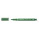 Dekormarker, 1-2 mm, kúpos, STAEDTLER '8323', metálzöld