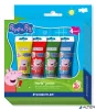 Ujjfesték, STAEDTLER "Noris® Junior 8814", Peppa malac, 4 szín