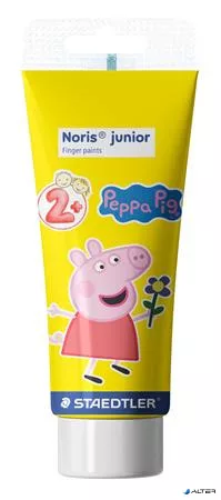 Ujjfesték, STAEDTLER "Noris® Junior 8814", Peppa malac, 4 szín