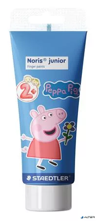 Ujjfesték, STAEDTLER "Noris® Junior 8814", Peppa malac, 4 szín