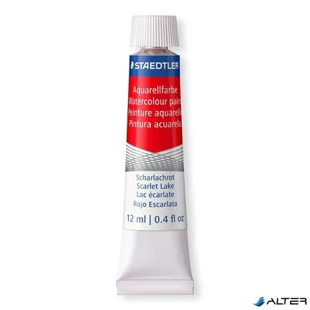 Akvarell festék, tubusos, STAEDTLER "8880", 12 különböző szín
