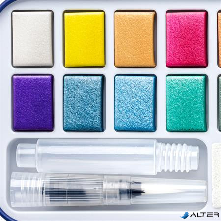 Vízfesték, 12 darabos, STAEDTLER 'Design journey 888'