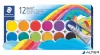 Vízfesték, 12 darabos, STAEDTLER "Noris 888"