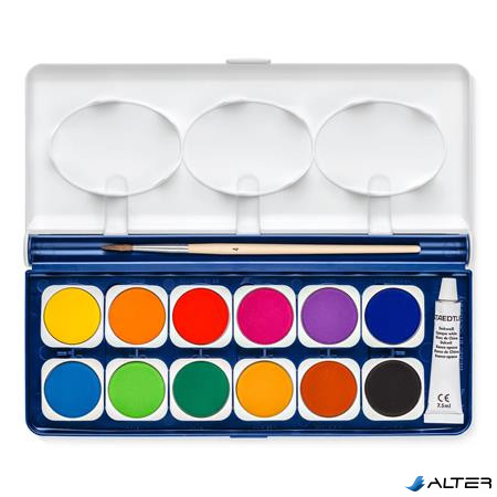 Vízfesték, 12 darabos, STAEDTLER "Noris 888"