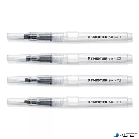 Ecsetkészlet, vízzel tölthető, STAEDTLER, "949", 4 különböző méret