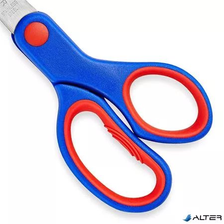 Olló, iskolai, 14 cm, STAEDTLER "Noris 965", kék