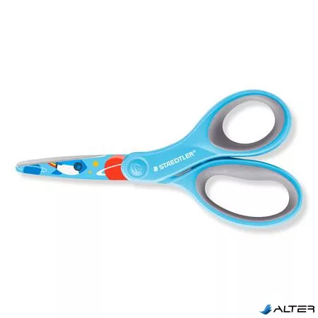 Olló, iskolai, 14 cm, STAEDTLER "Noris 965", vegyes színek