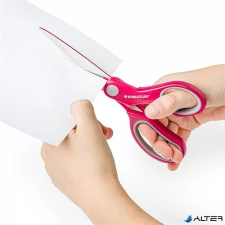 Olló, hobbi, 17 cm,  STAEDTLER "Noris® 965", vegyes színek