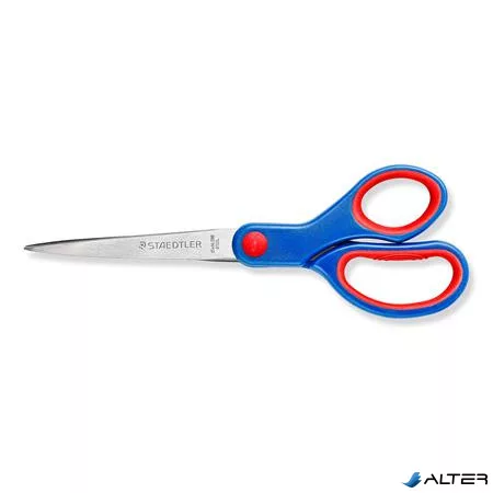 Olló, hobbi, 21 cm, STAEDTLER 'Noris® 965', kék