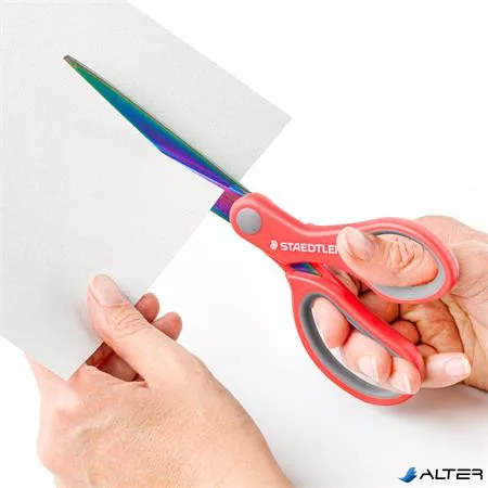 Olló, általános, 21 cm, STAEDTLER "Norix® 965", vegyes színek