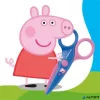 Olló, óvodai, 10 cm, STAEDTLER "Noris® Junior 965", Peppa malac
