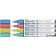 Akrilmarker készlet, 0,8 mm, SCHNEIDER 'Paint-It 010', 4 különböző metálszín