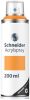 Akrilfesték spray, 200 ml, SCHNEIDER 'Paint-It 030', narancssárga