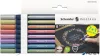 Metálfényű rollertoll készlet, 0,4 mm, SCHNEIDER "Paint-It 050" 8 különböző szín