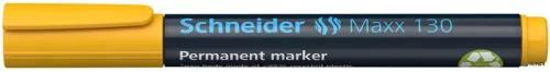 Alkoholos marker, 1-3 mm, kúpos, SCHNEIDER "Maxx 130", sárga