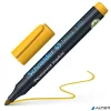 Alkoholos marker, 1-3 mm, kúpos, SCHNEIDER "Maxx 130", sárga
