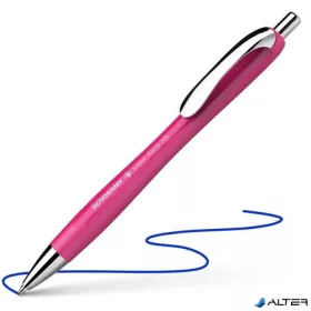   Golyóstoll, 0,7 mm, nyomógombos, SCHNEIDER "Slider Rave XB", magenta